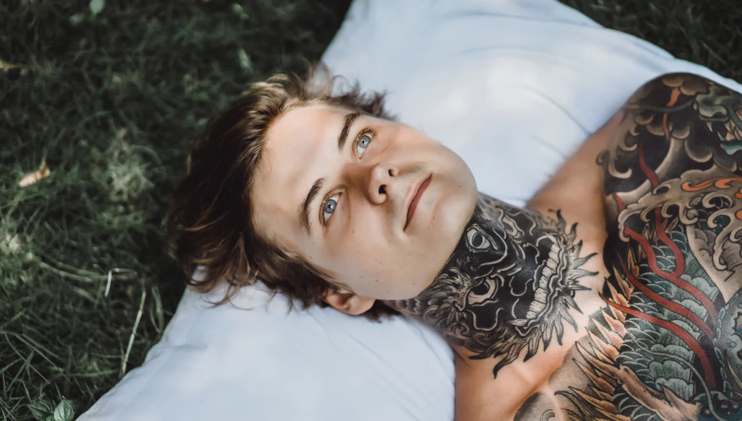 Trend Alert The Embroidery Tattoo is Popping Up Everywhere